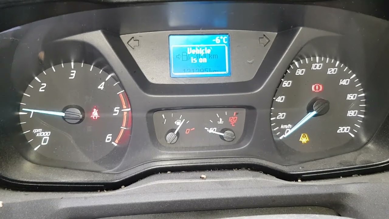 Ford Transit 2.0 TDCi | -6°c cold start