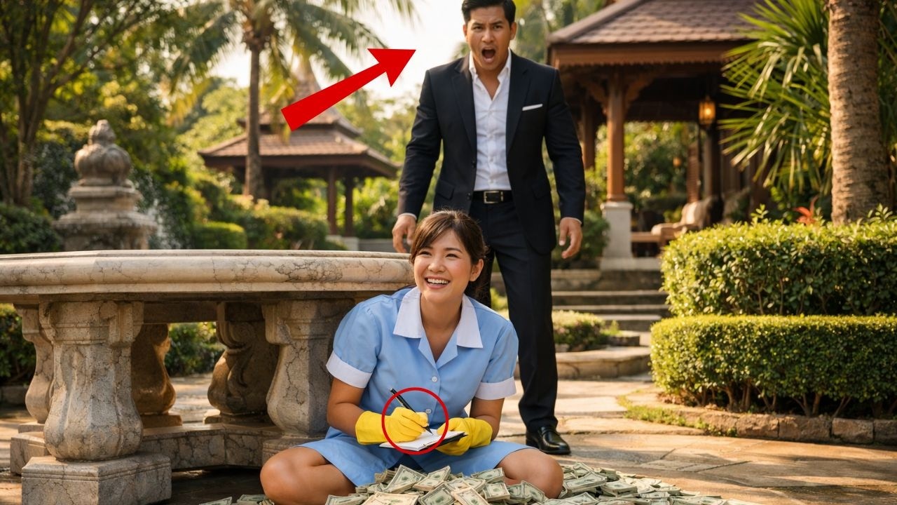 แม่บ้านไม่คาดคิดมาก่อนว่ามหาเศรษฐีจะเห็นเธอกำลังนับเงิน และนี่คือสิ่งที่เกิดขึ้น