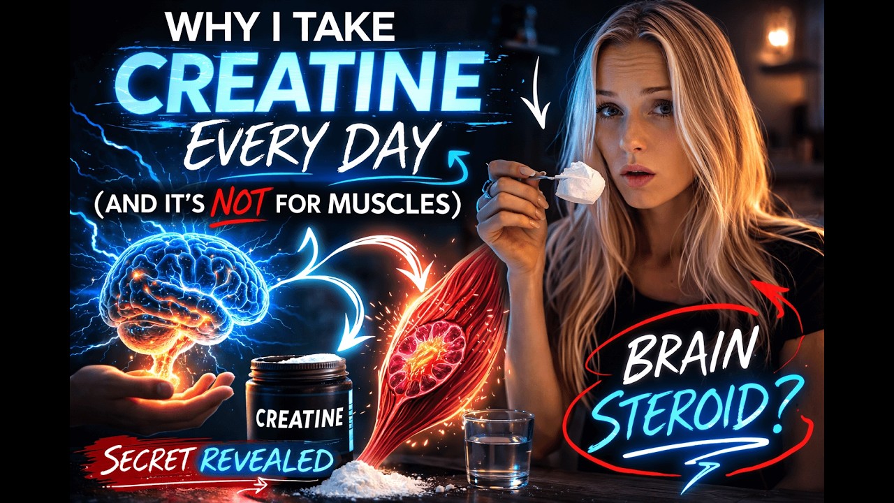 Why I Take Creatine Every Day (And It’s NOT For Muscles)