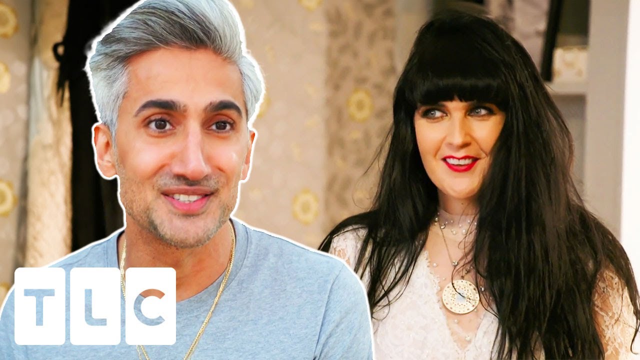 Tan France Helps Bride Who Is Marrying A Ghost!? | Say Yes To The Dress With Tan France