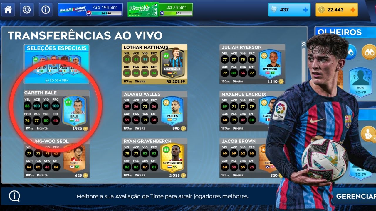 APRENDA ACHAR o seu JOGADOR FAVORITO + RÁPIDO no DLS 26 🙂