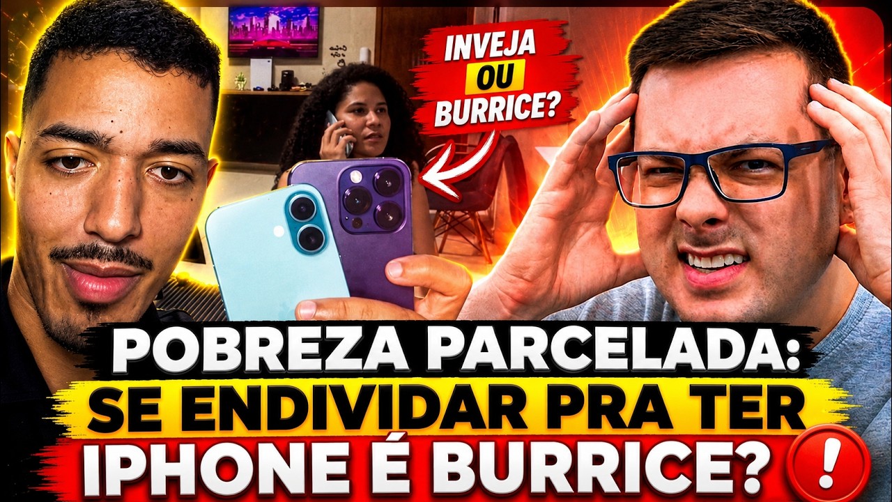 iphone de RICO e conta DE POBRE! N&atilde;o seja BURRO!