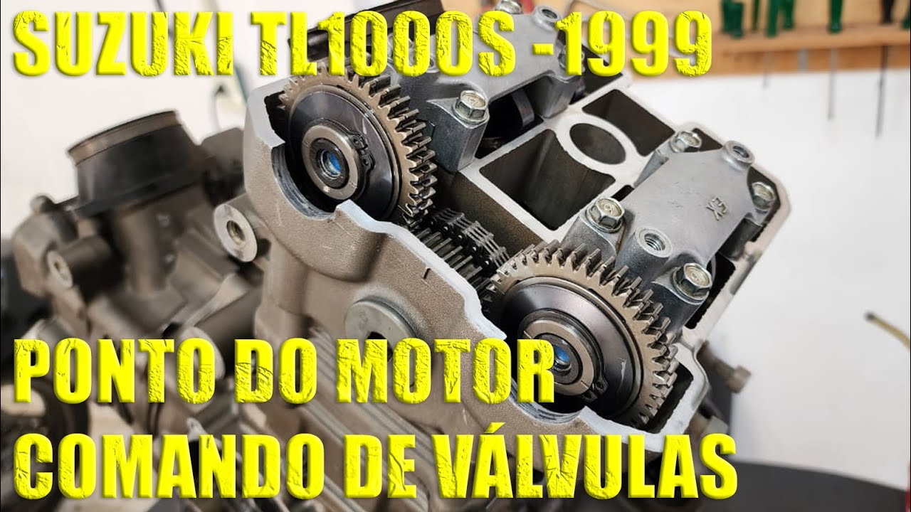SUZUKI TL1000S 1999 - COLOCANDO OS COMANDOS NO PONTO DO MOTOR