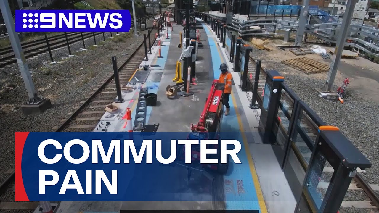 Sydenham-Bankstown train line conversion delayed until 2026 | 9 News Australia