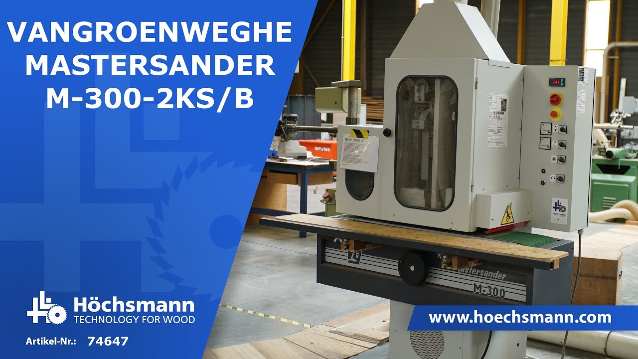 VANGROENWEGHE MASTERSANDER M-300 -2KS/B (Höchsmann Klipphausen)