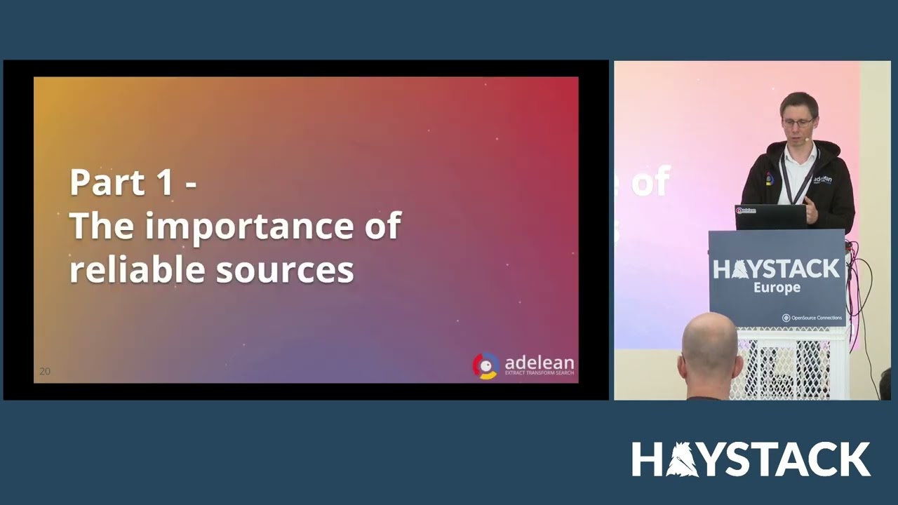 Haystack EU 2025: Lucian Precup – Harnessing AI to strengthen trustworthy information