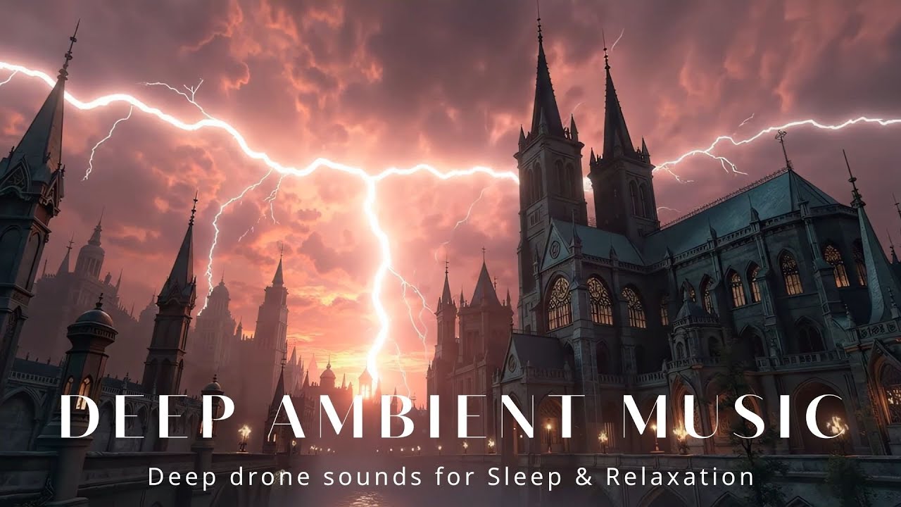 Deep Ambient Soundscape | Гроза Темного Замка | Иммерсивная Релаксация для Сна