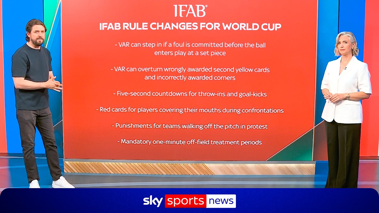 Изменения правил IFAB для Чемпионата мира: новые полномочия VAR и борьба с затяжкой времени