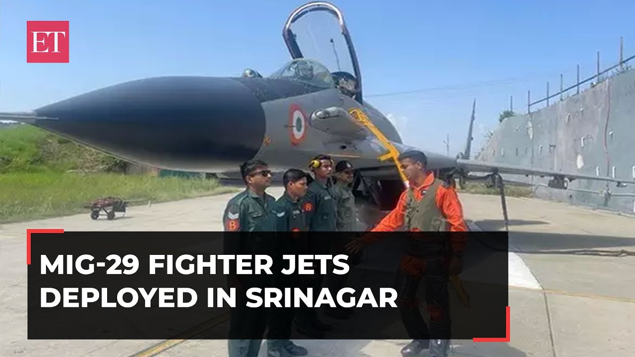 MiG-29 fighter jets squadron deployed at Srinagar to tackle Pakistan-China threat