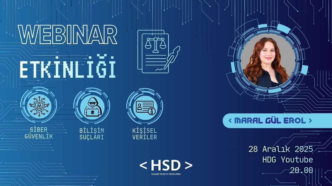 🔐 SİBER GÜVENLİK – BİLİŞİM SUÇLARI – KİŞİSEL VERİLER -HSD Ankara