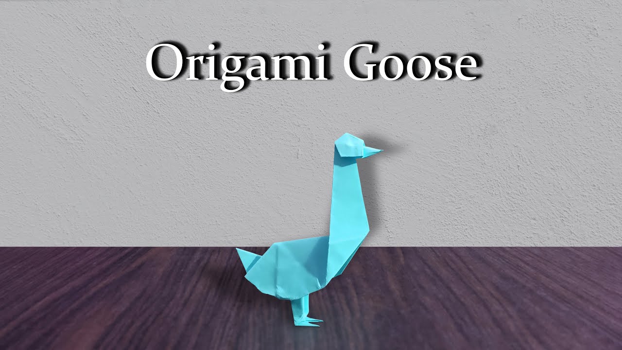 [DETAILED TUTORIAL] Origami Goose | Easy Step-by-Step 