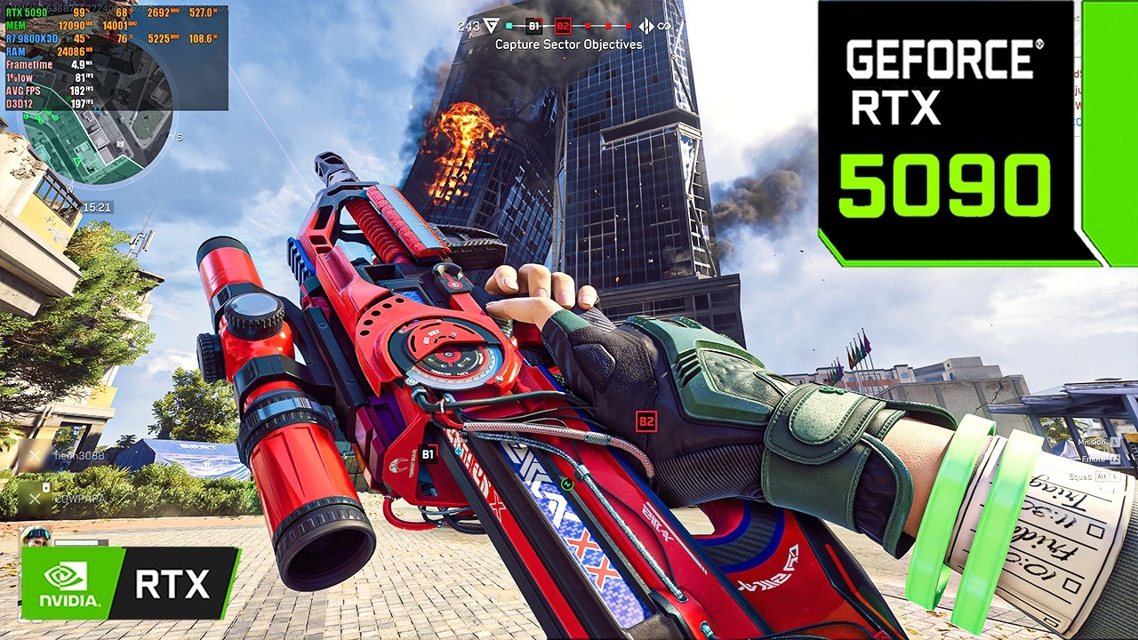 Delta Force : RTX 5090 32GB ( 4K Maximum Settings DLSS ON )
