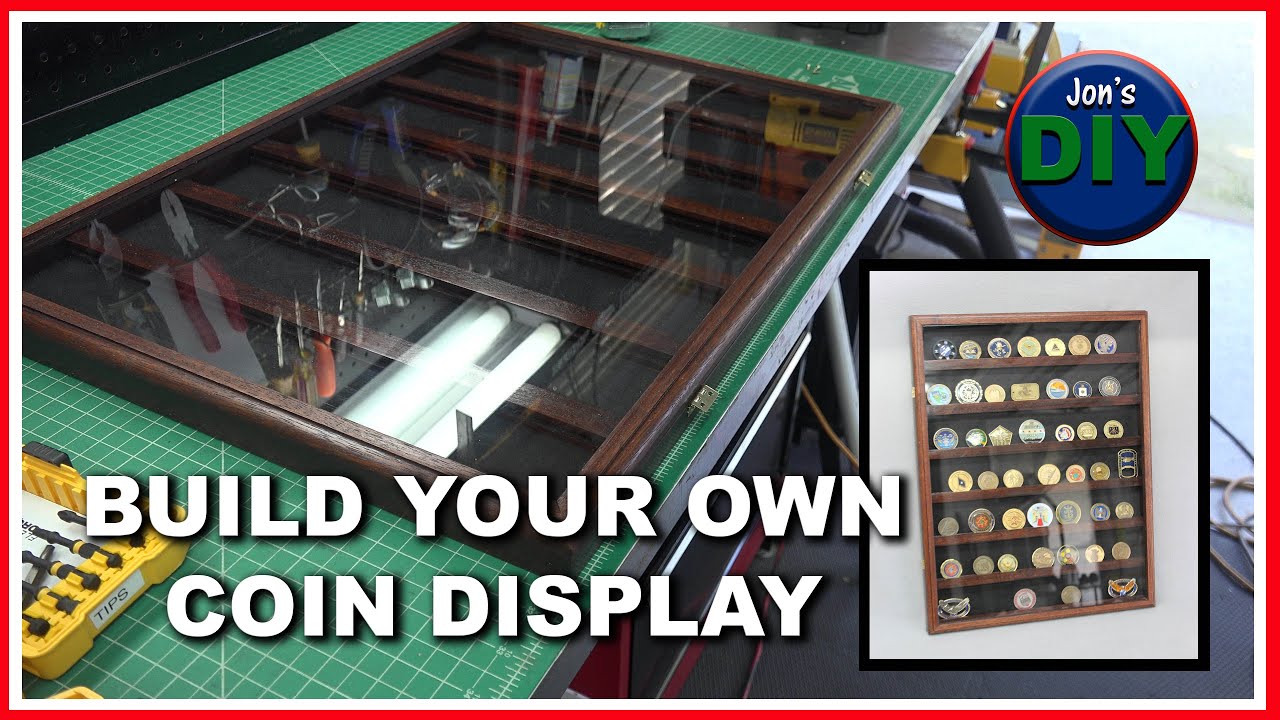 Wall Mounted Coin Display (Jon's DIY)