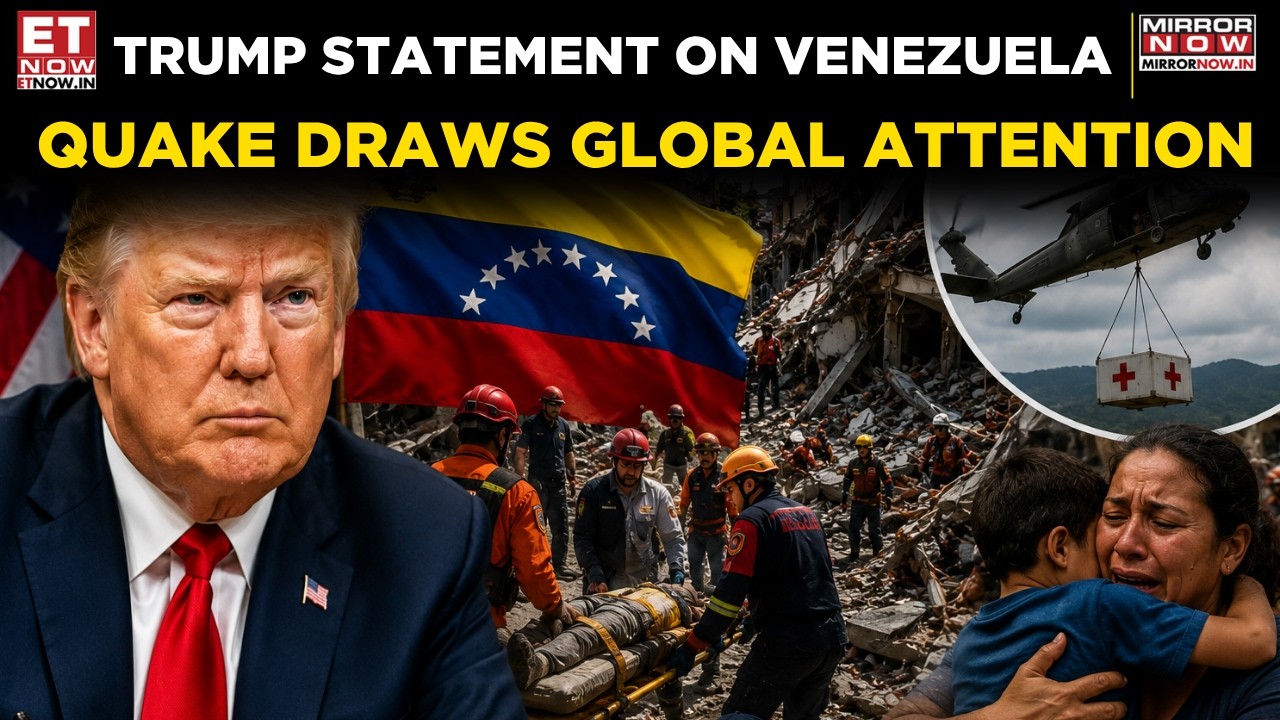 Venezuela Earthquake Update: Trump Extends Support As Rescue Operations Continue | World News