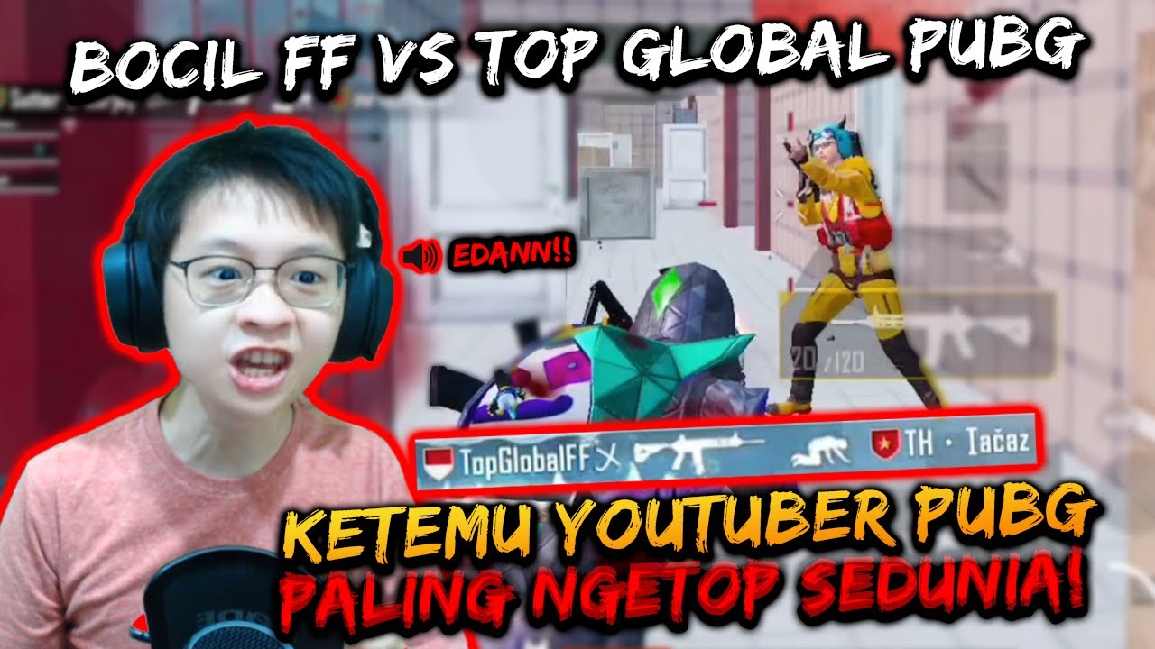 LAWAN TACAZ!! YOUTUBER KELAS DUNIA!! BOCIL KEGIRANGAN!! WKWKWK | PUBG MOBILE