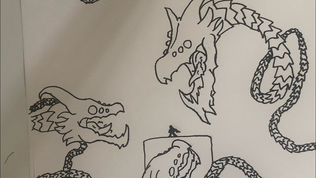 How to draw Void Ghidorah from Godzilla Earth