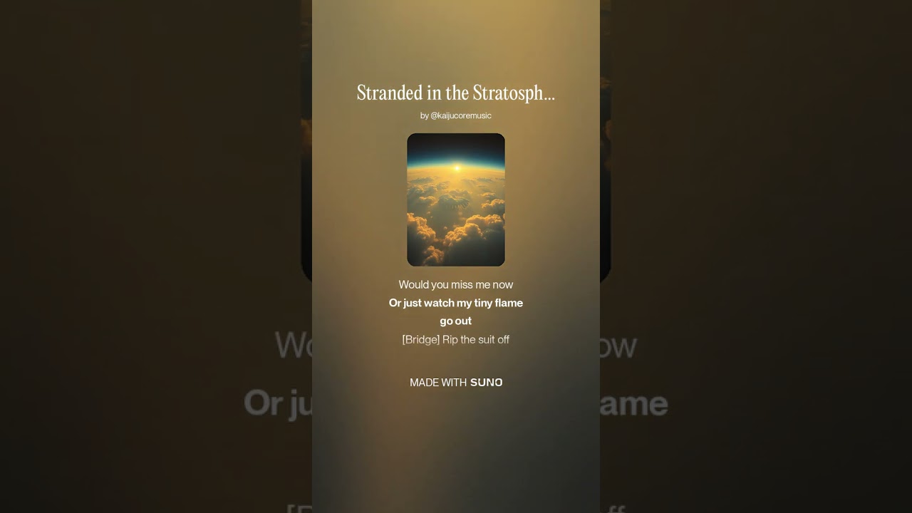 Stranded In The Stratosphere