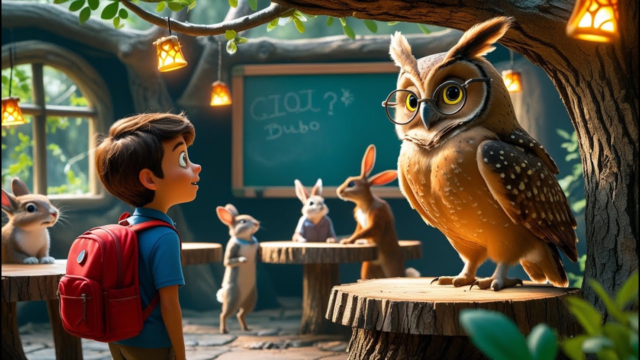 A Escola dos Animais Falantes - Contos Para Crian&ccedil;as - Hist&oacute;rias Infantis