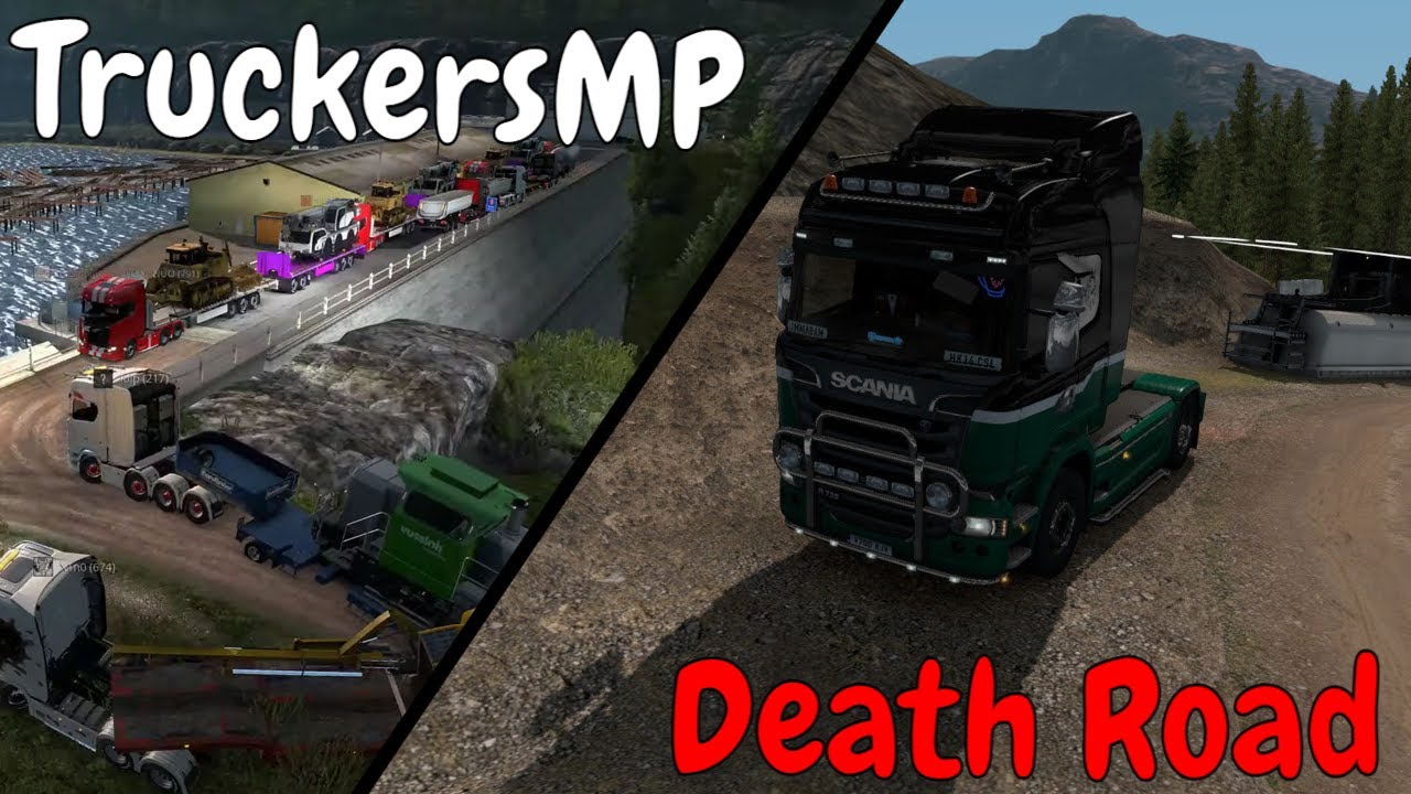 OVER 3 HOURS on the Kirkenes DEATH ROAD - TruckersMP ProMods [Timelapse]