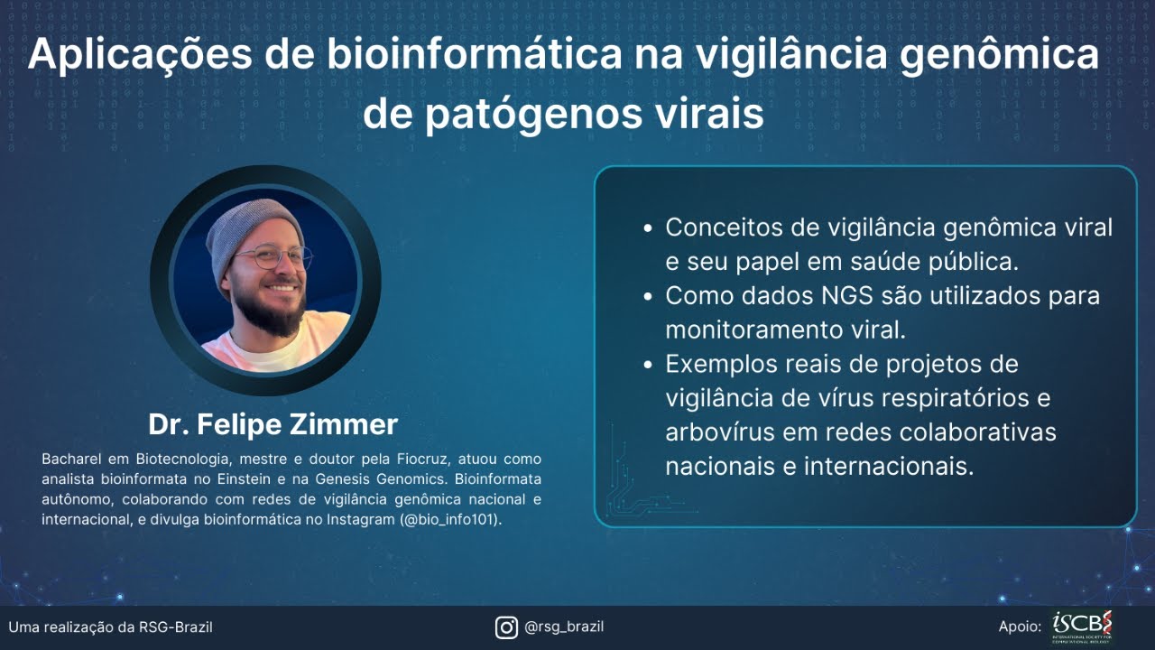Aplicações de bioinformática na vigilância genômica de patógenos virais