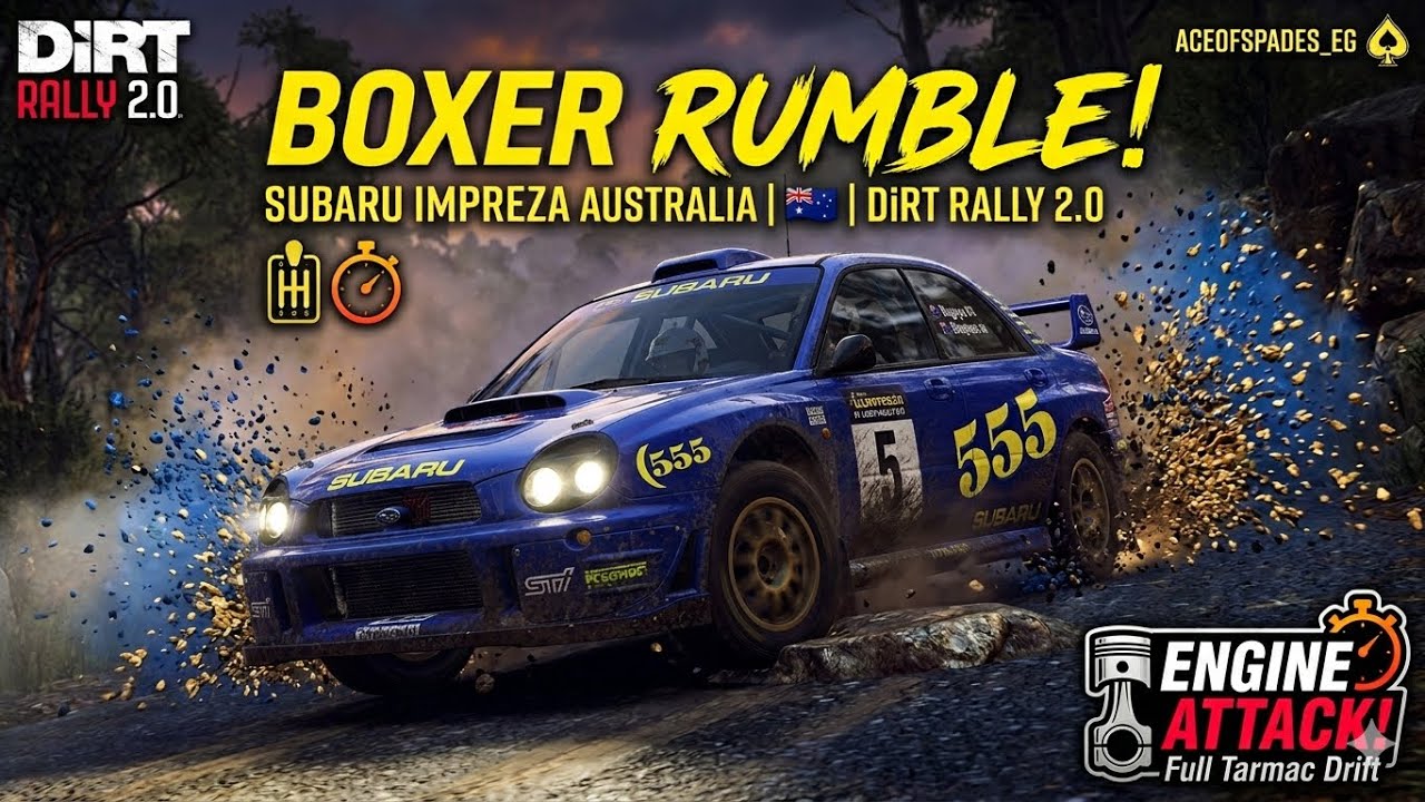 Dirt Rally 2.0- Monaro Australia /2001 Bugeye Subaru Impreza, BOXER RUMBLE🇦🇺Subaru Impreza Australia