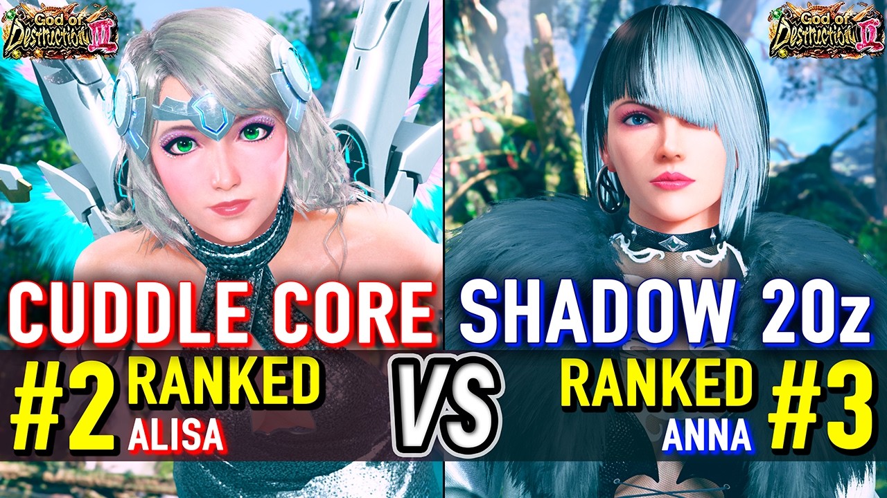 T8 🔥 CUDDLE CORE (#2 Ranked Alisa) vs SHADOW 20Z (#3 Ranked Anna) 🔥 Tekken 8 High Level Gameplay