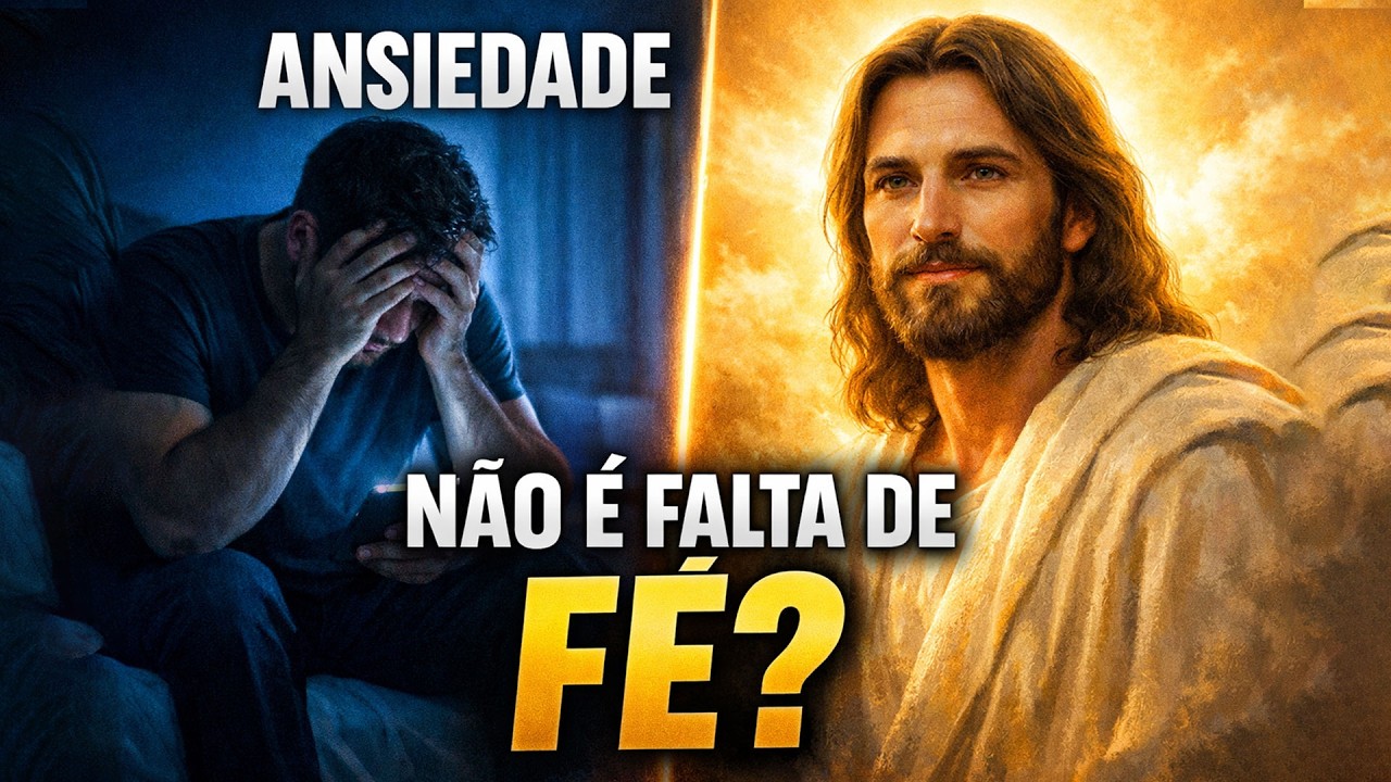 Ansiedade: E Se o Problema Não For Falta de Fé? (O Que Jesus Faria no Seu Lugar)
