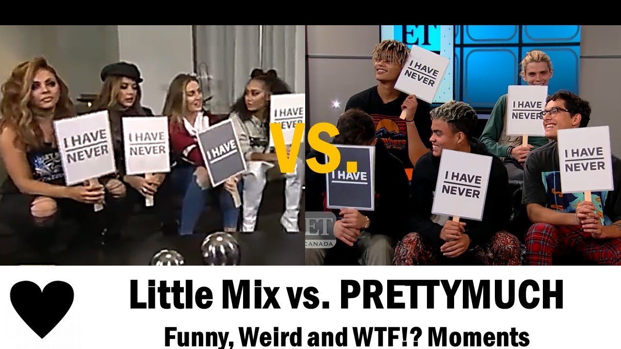 Little Mix vs PRETTYMUCH Funny, Weird & WTF!? Moments