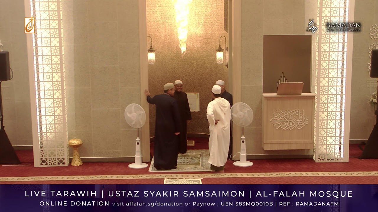 Tarawih Live With Ustaz Syakir Samsaimon