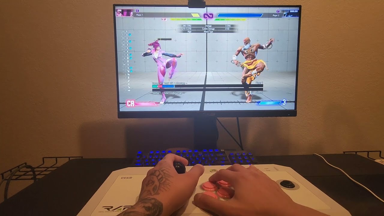 Street Fighter 6 - Juri - Basic DP Hit Confirm POV Tutorial