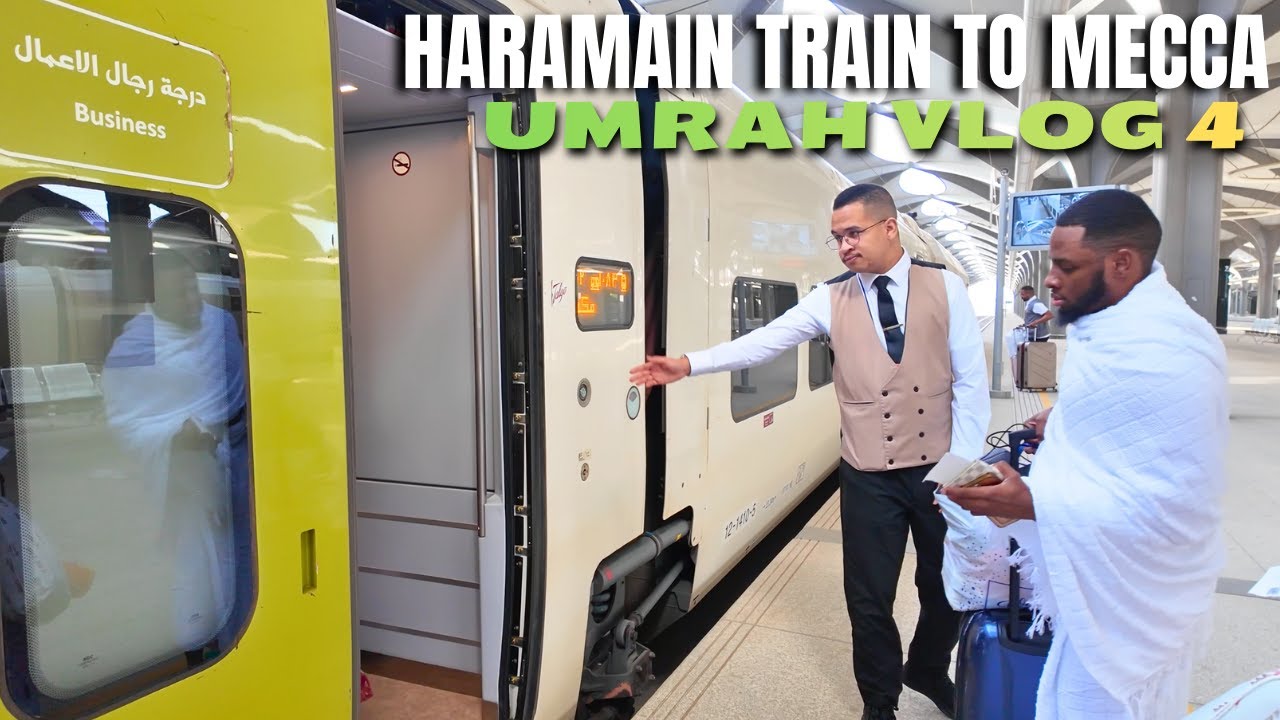 UMRAH VLOG4: HARAMAIN TRAIN  FROM MEDINA TO MECCA