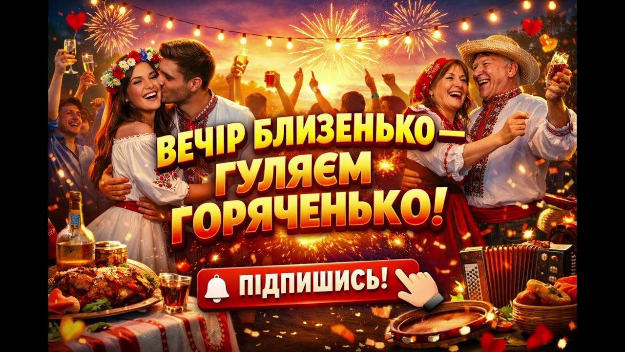 ВЕЧІР БЛИЗЕНЬКО — ГУЛЯЄМ ГОРЯЧЕНЬКО!  Найкраща весільна полька 2026 | ЙО КУМА