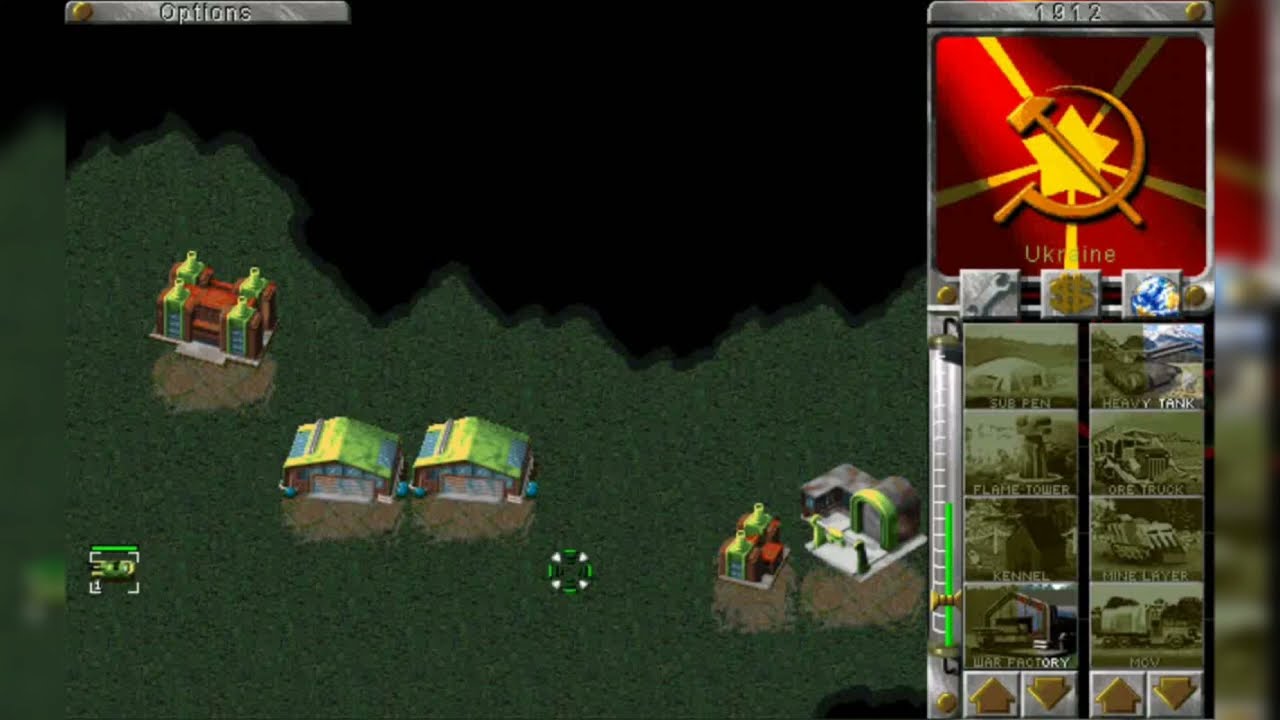 Quick 2v2 Gold Rush match | Red Alert 1 - CnCNet online