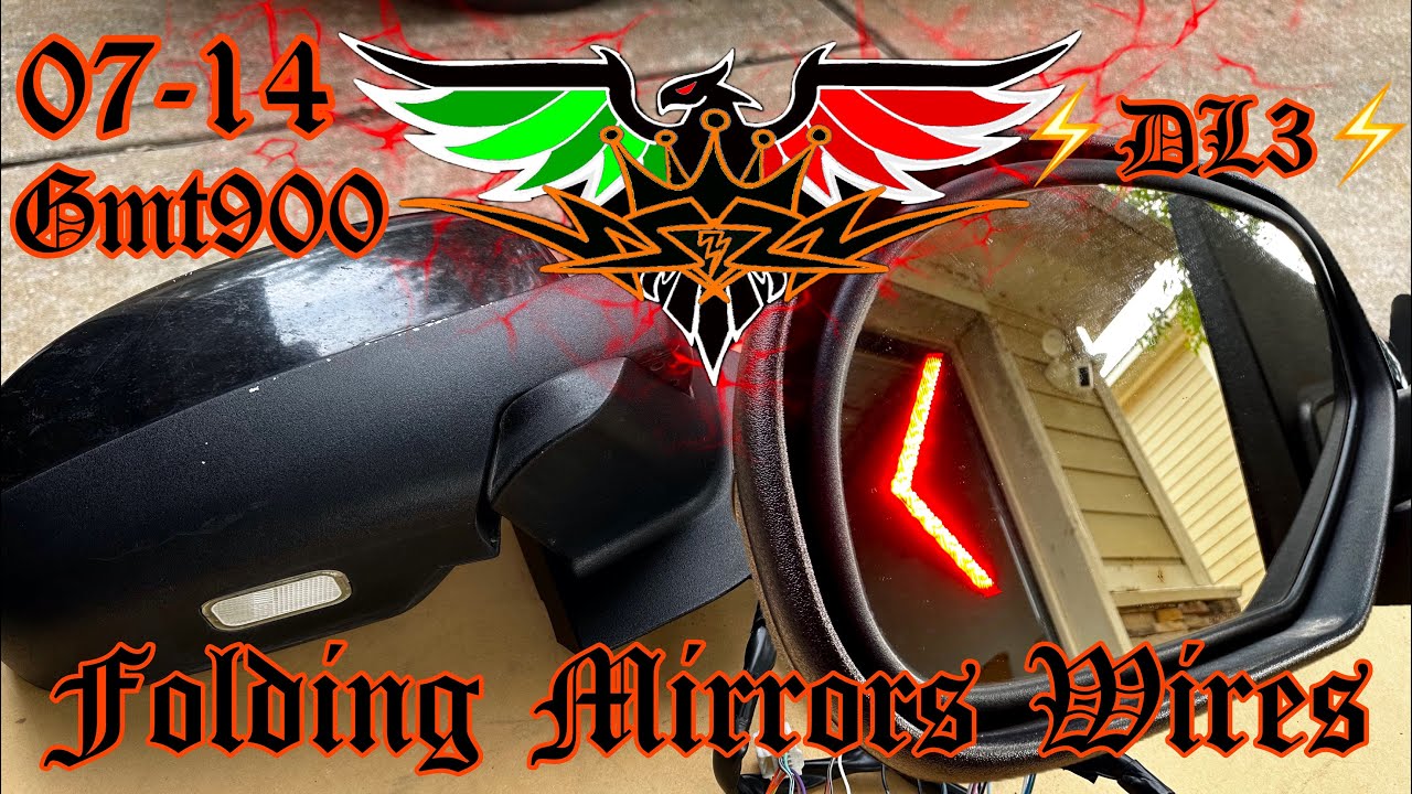 07-14 Tahoe Folding Mirrors harness wires⚡️⚡️⚡️