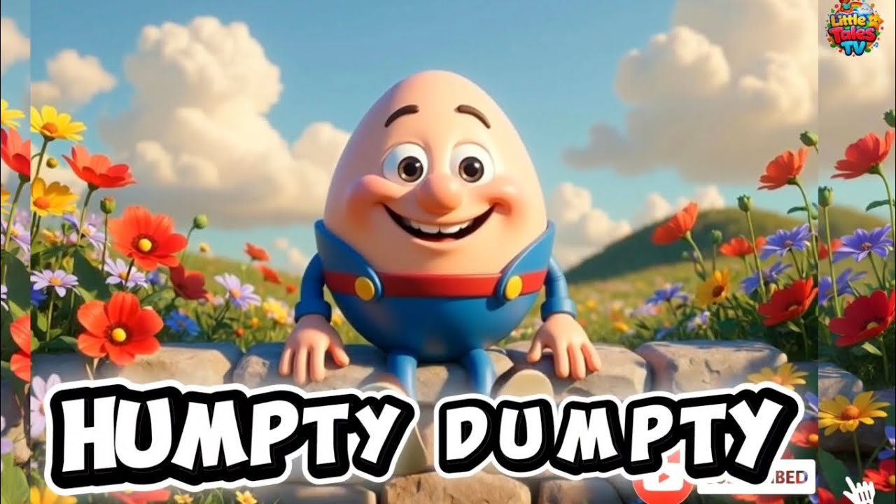 Humpty Dumpty 🥚 | Nursery Rhyme for Kids | Fun Kids Song | Humpty Dumpty Sat on a Wall | Baby Songs 