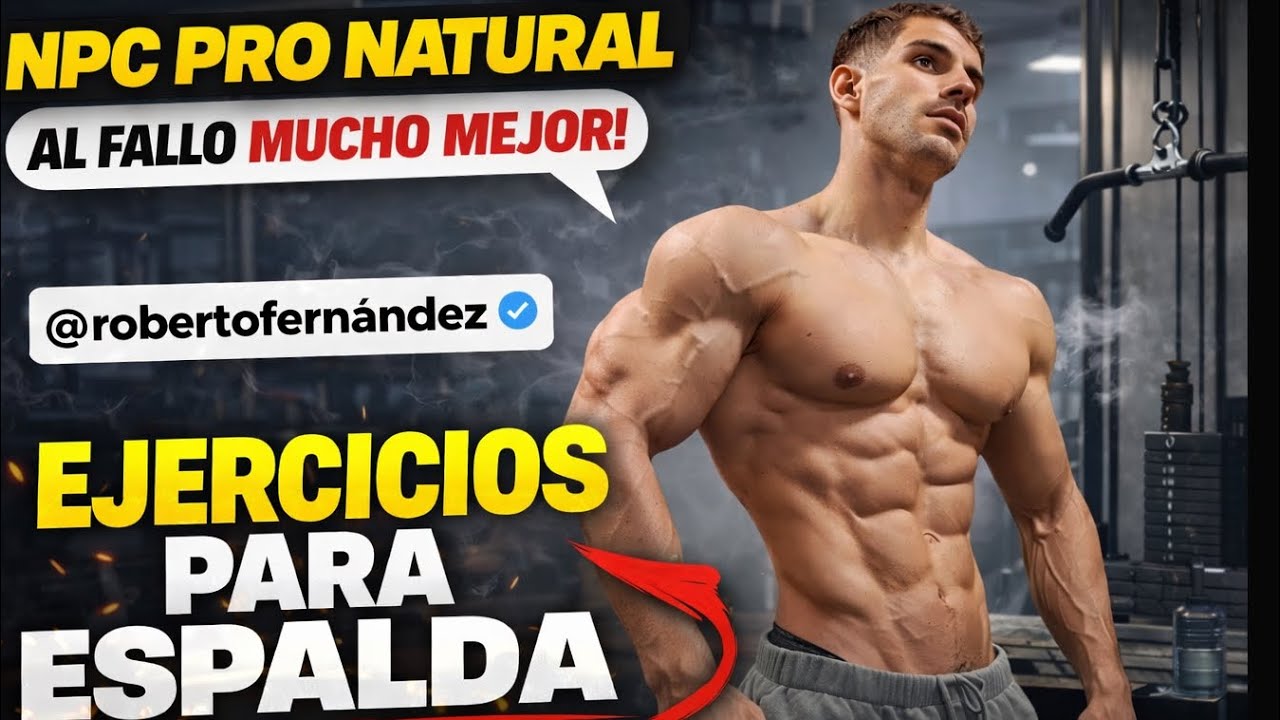 ASÍ ENTRENA la ESPALDA un NATURAL