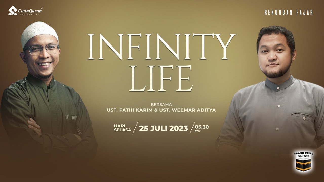 [LIVE] Infinity Life | bersama Ust Weemar Aditya & Ust. Fatih Karim