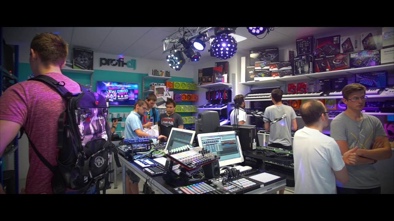 The first day in Brno - NEW ProfiDJ store