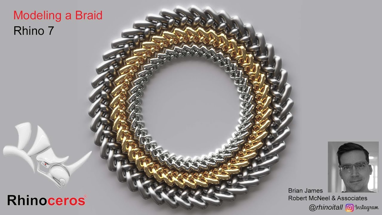 Modeling a Braid in Rhino