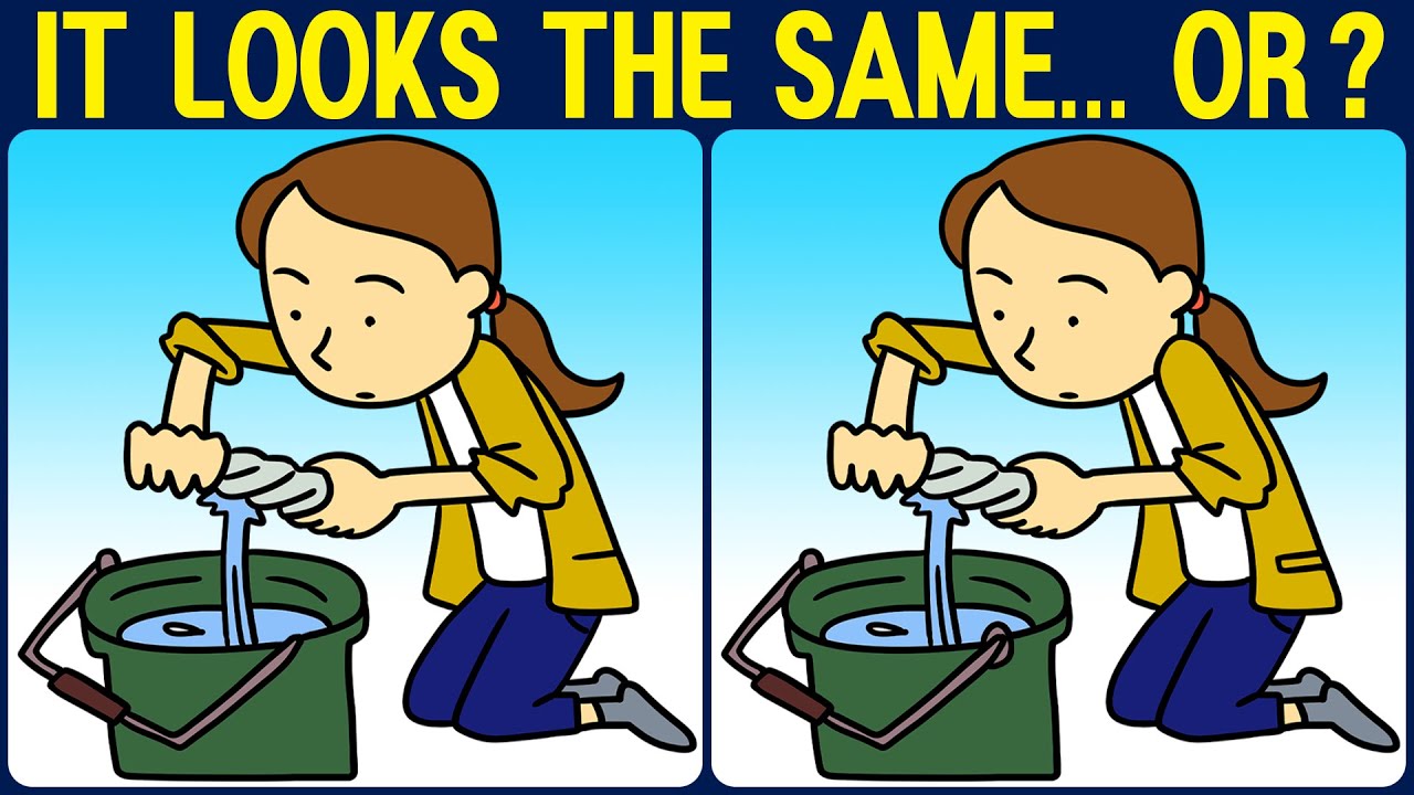 [Spot the Difference Brain Training]  Can you spot what so many people are missing?