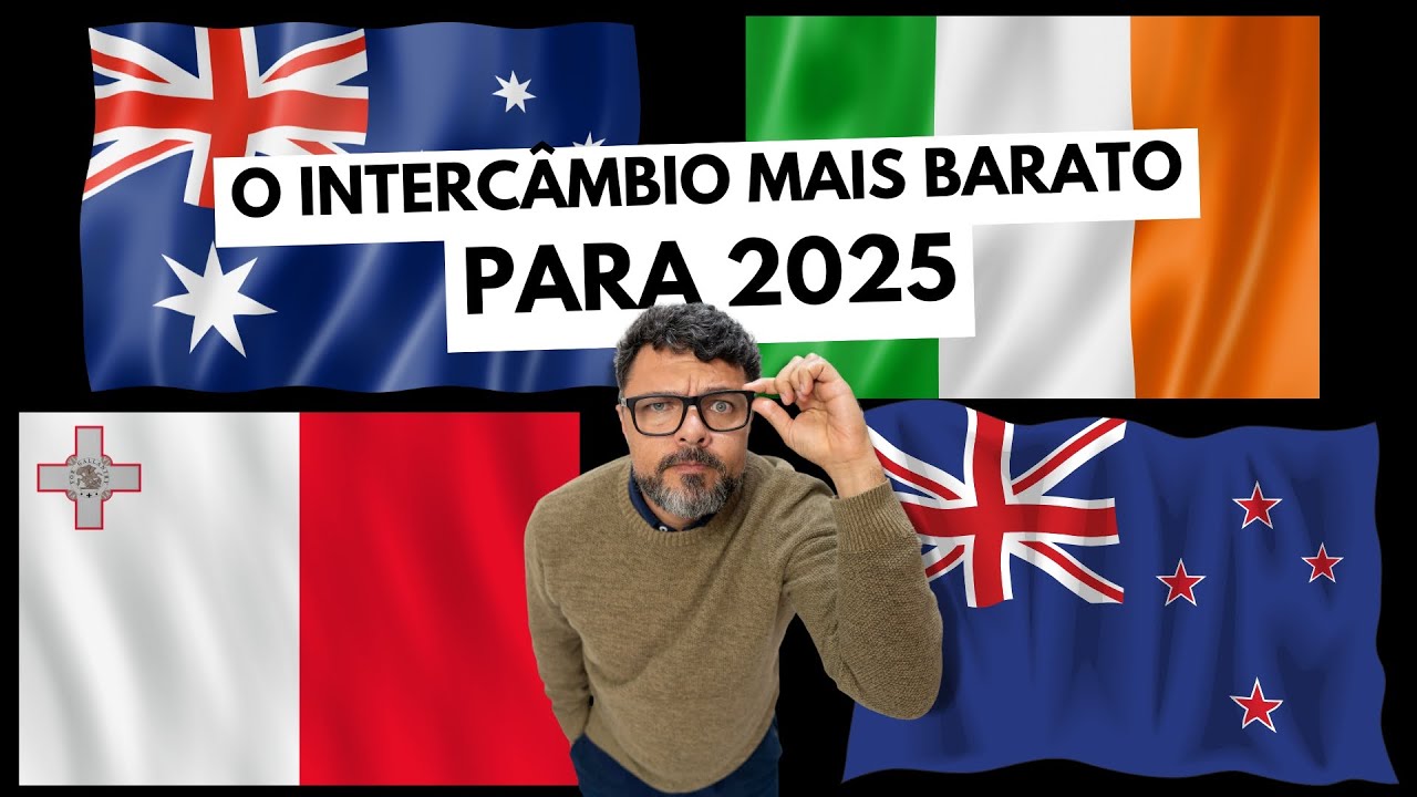 O Interc&acirc;mbio Mais Barato - Austr&aacute;lia, Irlanda, Malta ou Nova Zel&acirc;ndia?