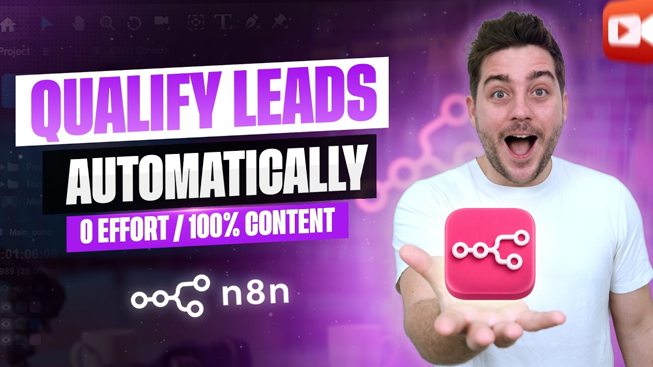 Auto-Enrich Inbound Leads with LinkedIn Data using n8n + Dropcontact + Apify (no manual entry!)