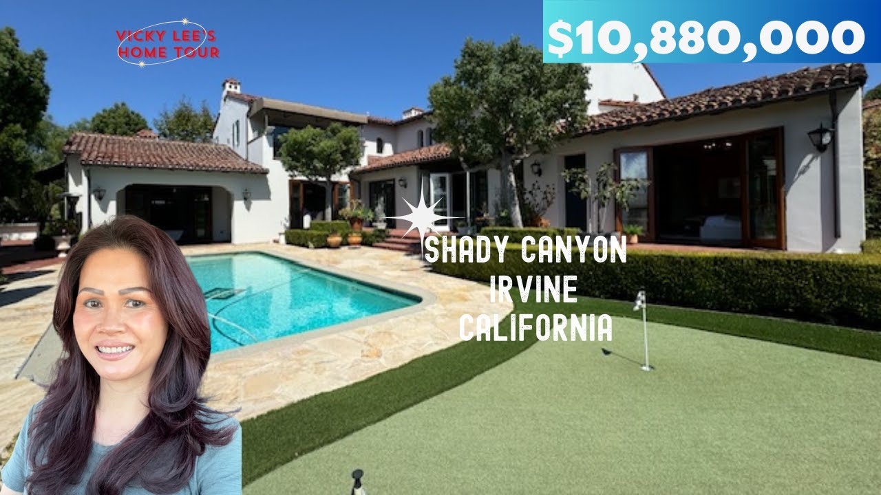 Luxury Home Tour | $10.88M Shady Canyon Mansion | Irvine, California Real Estate