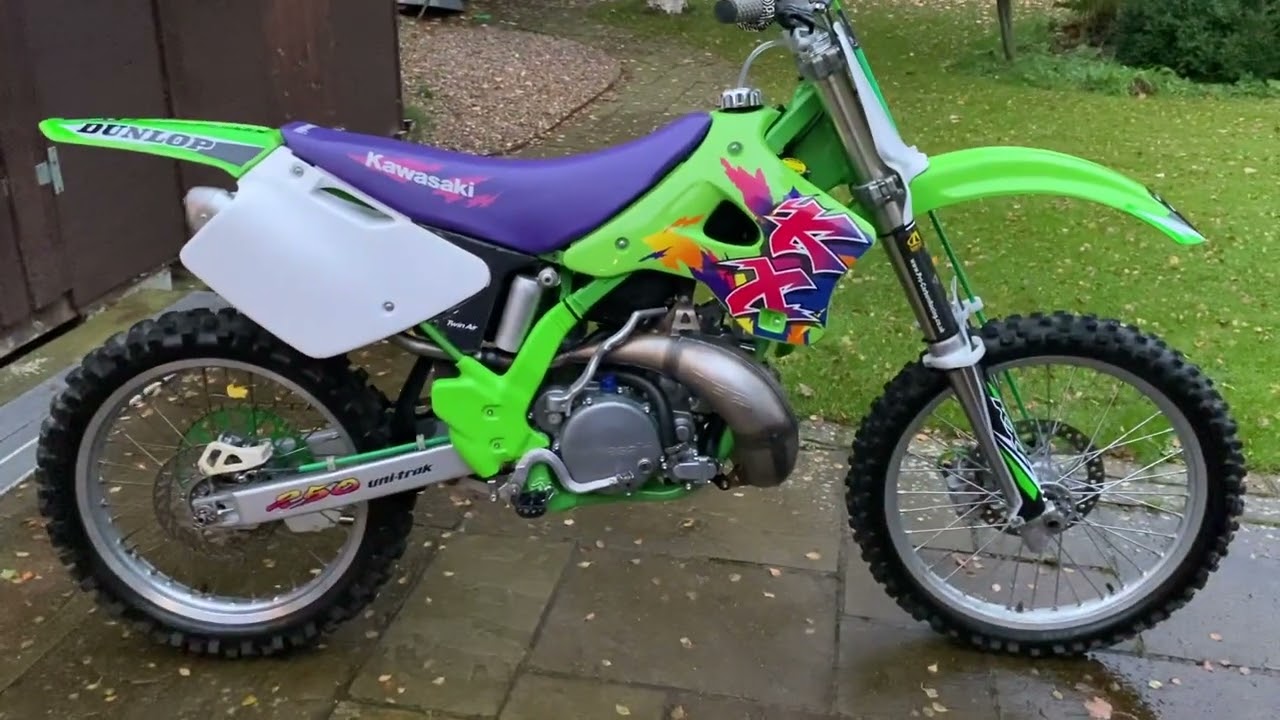 Sweet Restored 1994 Kawasaki KX 250