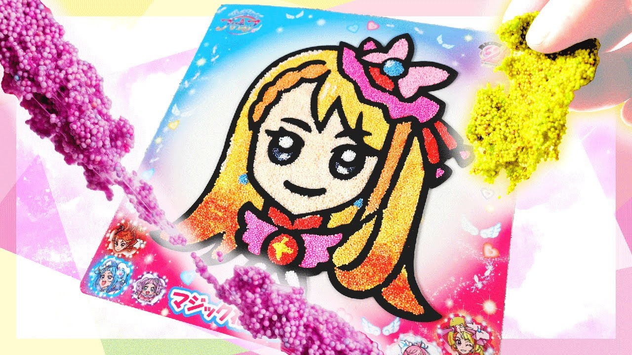 【ひろがるスカイ！プリキュア】キュアバタフライを作るよ！マジックねんどを作ろう！で大事件！？【プリキュア】