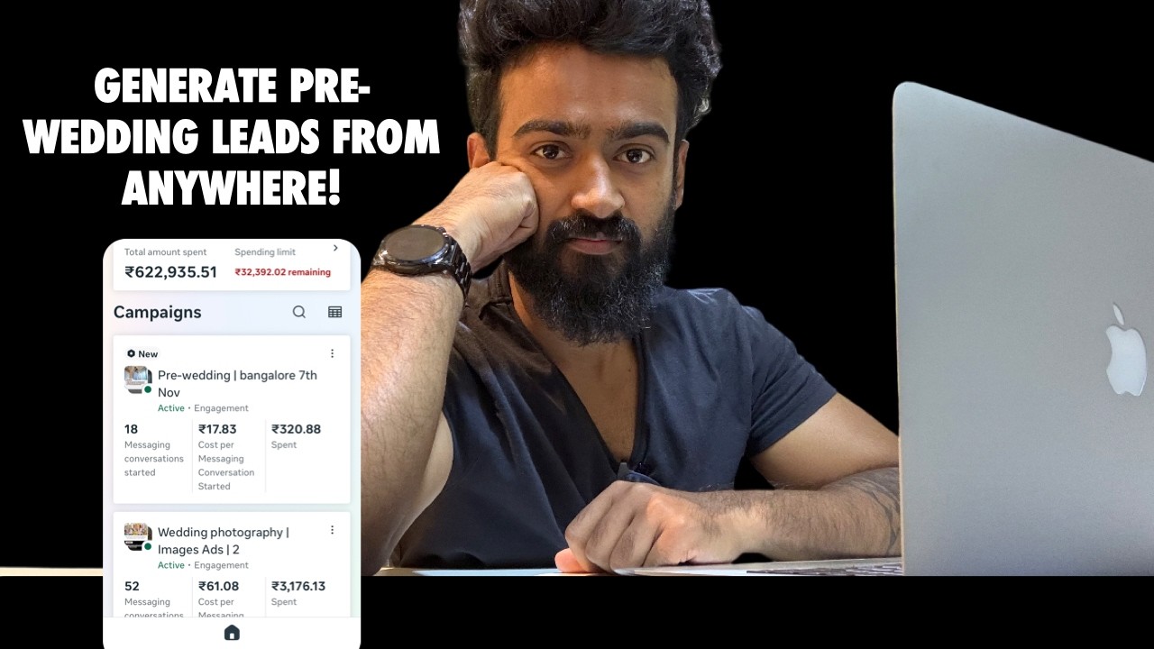 Instagram Ads for Pre-wedding Photography Lead Generation | Meta Ads Campaign Setup (Step-by-step)