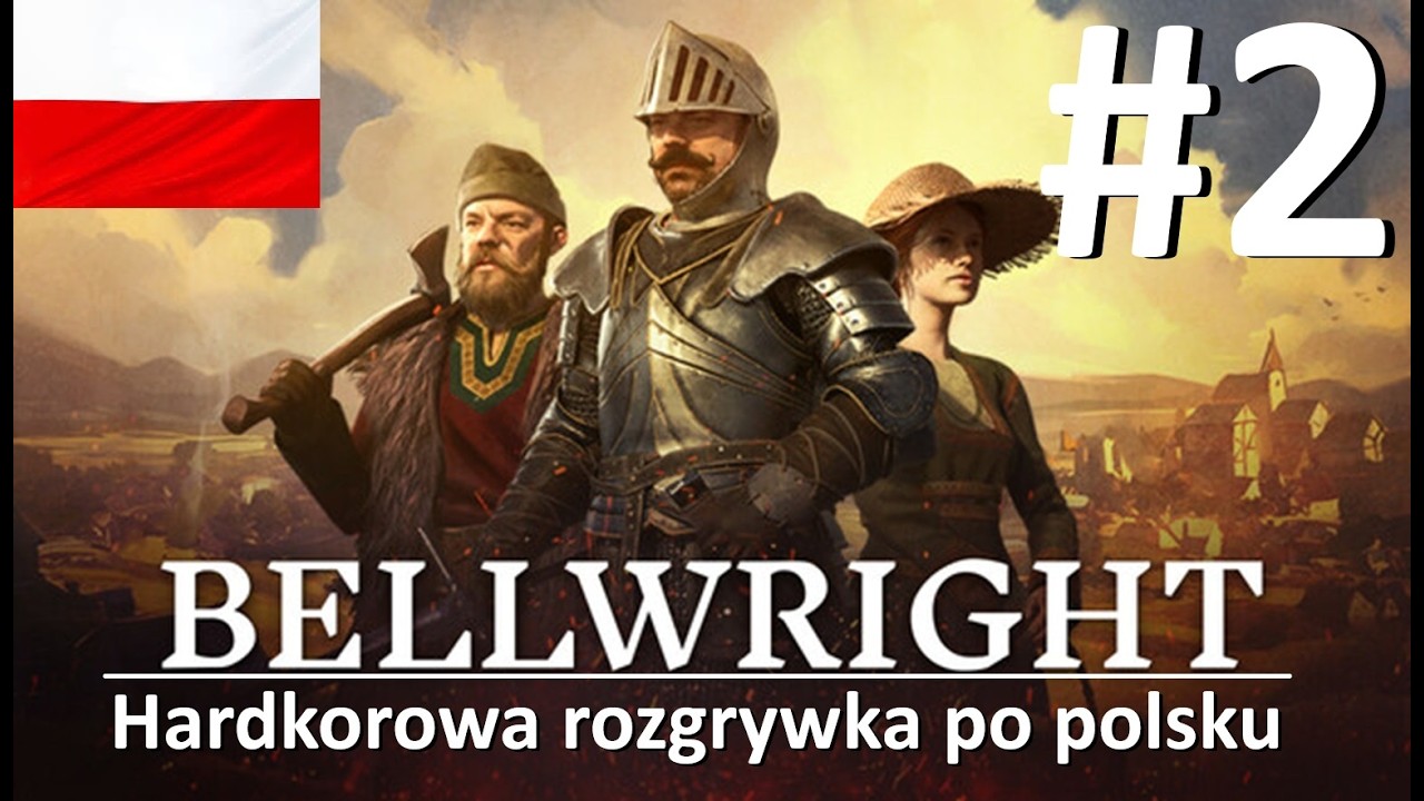 Średniowieczna survivalowa gra RPG o budowie osady od zera - Bellwright PL #2
