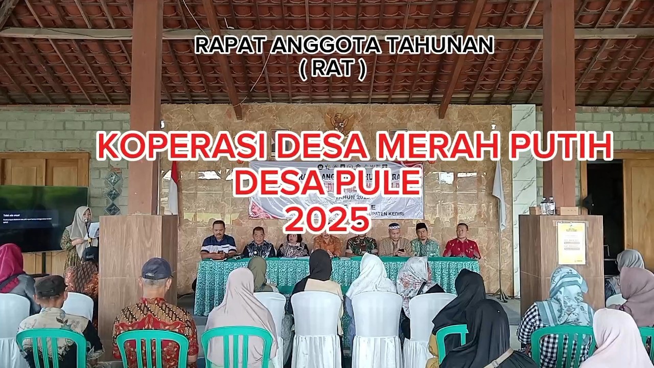Rapat Anggota Tahunan KDMP Pule 2025