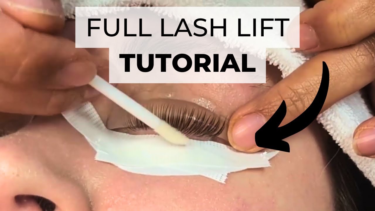 Lash Lift & Tint Tutorial (For Beginners)