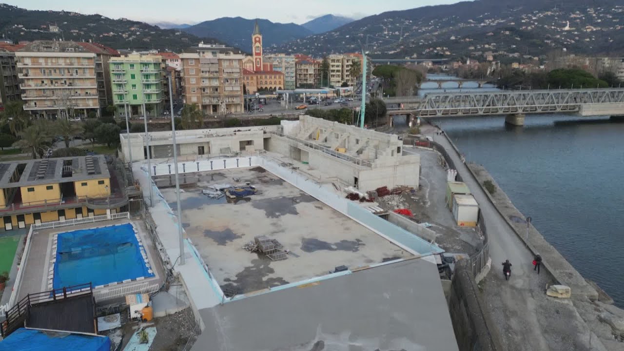 Chiavari, entro fine giugno previsto il collaudo della piscina al Lido